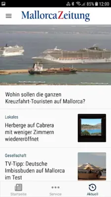 Mallorca Zeitung android App screenshot 0