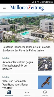 Mallorca Zeitung android App screenshot 2